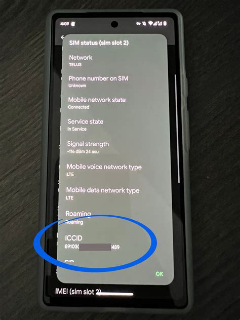 In a cell phone, you can find the <b>ICCID</b> in your settings menu. . Iccid is not found on expanded data network